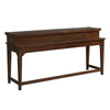 Liberty Aspen Skies Console Bar Table in Russet Brown