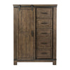 Thornwood Hills Sliding Door Chest in Rock Beaten Gray image