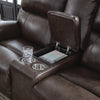Crossplex Power Reclining Loveseat with Console