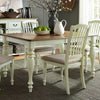 Cumberland Creek Rectangular Leg Table in Nutmeg/White image