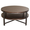 Breckinridge Round Cocktail Table in Mahogany