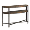 Liberty Breckinridge Demilune Sofa Table in Mahogany