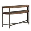 Breckinridge Demilune Sofa Table in Mahogany
