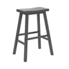 Creations 24 Inch Sawhorse Counter Stool- Gray image