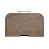 South Bend Open Nightstand w/ Charging Station in Burnished Clay image