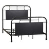 Vintage Series Metal Bed in Black image