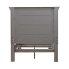 Liberty Furniture Big Valley King Mansion Panel Bed in Graystone