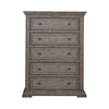 Liberty Furniture Big Valley 5 Drawer Chest in Graystone