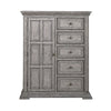 Liberty Furniture Big Valley Door Chest in Graystone