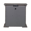 Liberty Furniture Big Valley 2 Drawer Nightstand with Charging Station in Graystone