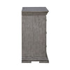 Liberty Furniture Big Valley Bedside Chest with Charging Station in Graystone
