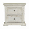 Big Valley 2 Drawer Night Stand w/ Charging Station