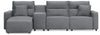 Modmax II Reclining Sectional with Chaise and Console