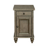 Americana Farmhouse Chair Side Table in Dusty Taupe image