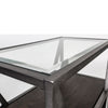Arista Sofa Table in Cobblestone Brown
