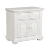 Summer House 1 Drawer Nightstand in Oyster White image