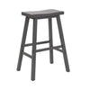 Creations 24 Inch Sawhorse Counter Stool- Gray image