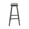 Creations 24 Inch Sawhorse Counter Stool- Gray image