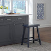 Liberty Furniture Creations II 30 Inch Sawhorse Barstool in Navy (Set of 2)