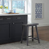 Liberty Furniture Creations II 30 Inch Sawhorse Barstool in Slate (Set of 2)