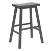 Creations 30 Inch Sawhorse Stool- Gray image