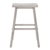 Creations 30 Inch Sawhorse Stool- White image