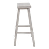 Creations 30 Inch Sawhorse Stool- White image