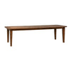 Hearthstone Rectangular Leg Table in Rustic Oak Finish image