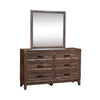 Ridgecrest Queen Storage Bed, Dresser & Mirror
