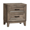 Ridgecrest 2 Drawer Nightstand in Cobblestone
