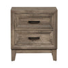 Ridgecrest 2 Drawer Nightstand in Cobblestone