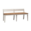 Farmhouse Reimagined Bench (RTA) in Antique White image