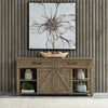 Parkland Falls Sofa Table in Weathered Taupe image