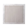 River Place Mirror in Riverstone White and Tobacco image