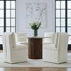 Accent Dining Accent Dining Chair w/ Casters - Ivory image