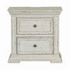 Big Valley 2 Drawer Night Stand w/ Charging Station image