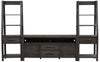 Liberty Modern Farmhouse 66" Entertainment Center with Piers in Dusty Charcoal image