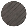 Modern Farmhouse Splay Leg Round Cocktail Table in Dusty Charcoal