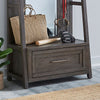 Liberty Furniture Modern Farmhouse Hall Tree Base in Brown