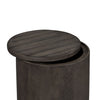 Modern Farmhouse Drum End Table image
