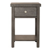 Modern Farmhouse Drawer Chair Side Table