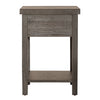 Modern Farmhouse Drawer Chair Side Table