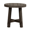 Modern Farmhouse Splay Leg Round End Table image
