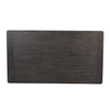 Allyson Park Rectangular Leg Table in White with Charcoal image