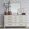 Liberty Modern Farmhouse Mirror in White