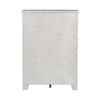 Modern Farmhouse 5 Drawer Chest in White