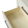 Liberty Modern Farmhouse 3 Drawer Nightstand in White