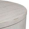 Modern Farmhouse Drum Cocktail Table