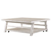 Modern Farmhouse Oversized Square Cocktail Table