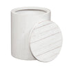 Modern Farmhouse Drum End Table image